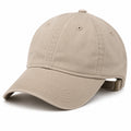Baseballkappe Einheitsgröße Baumwolle Beige verstellbar Freizeit